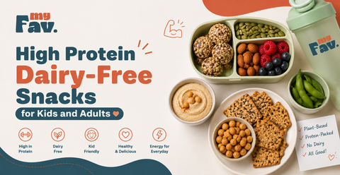 High Protein Dairy-Free Snacks for Kids and Adults