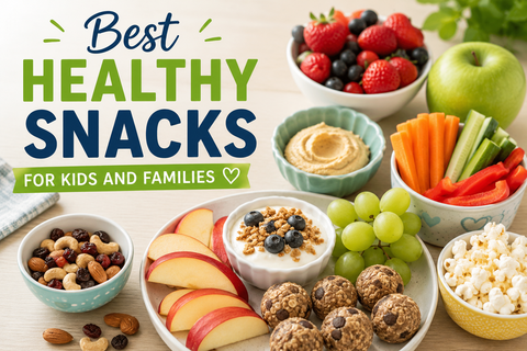 Best Healthy Snacks for Kids and Families
