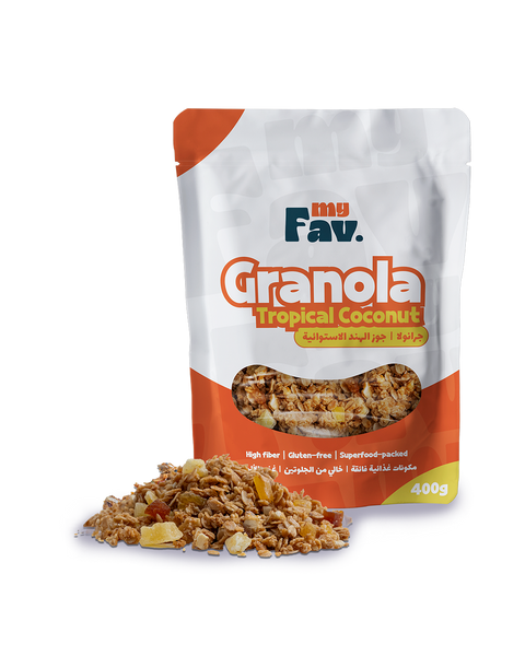 Tropical Coconut Granola (400g Pack)