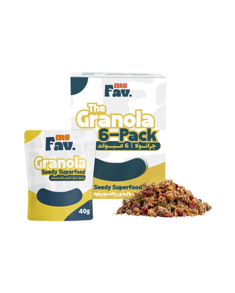 Seedy Superfood Granola (6 x 40g Pouches)