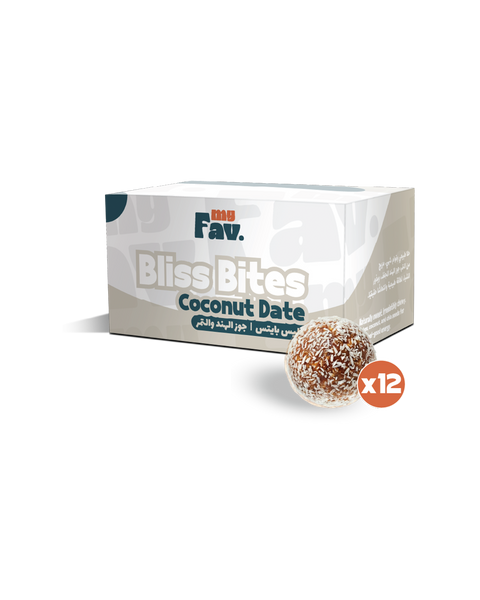 Coconut Date Bliss Bites (12 pieces)
